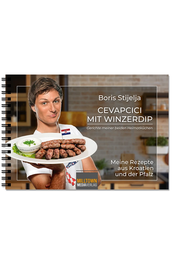Cevapcici mit Winzerdip